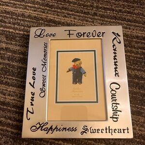 Silver Sentiments Picture Frame